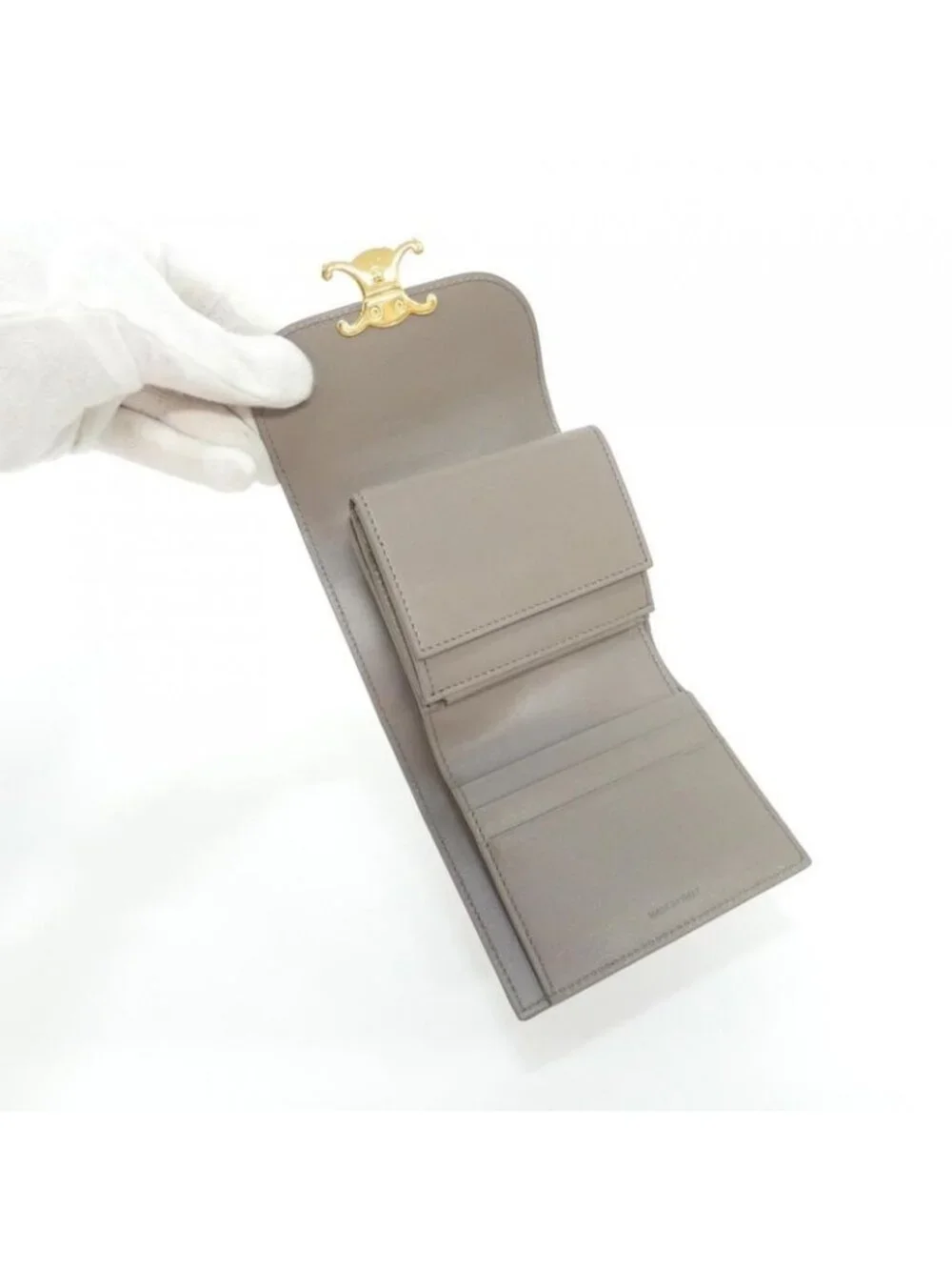 Celine Wallet Wallets Gold - Picture 6 of 9